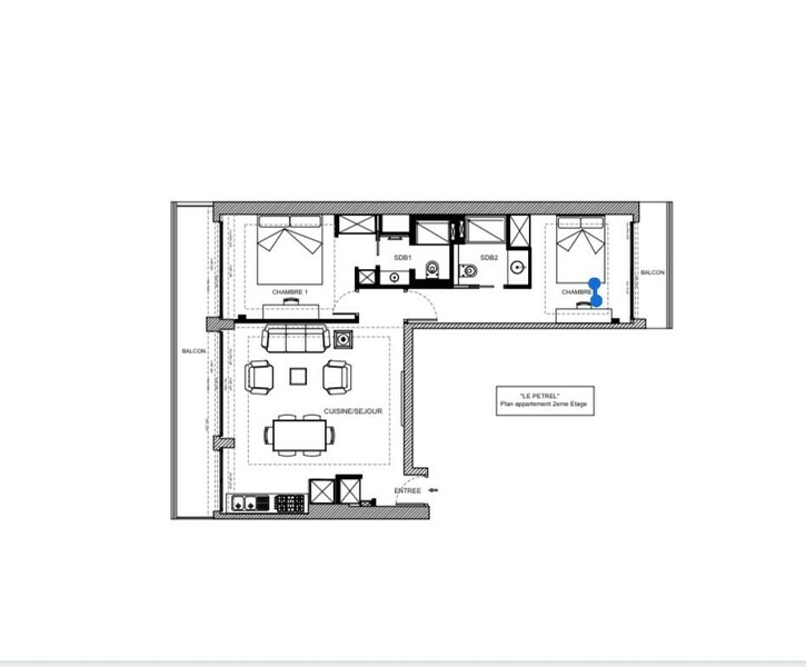 SUPERBE APPARTEMENT, Usage Mixte, PROCHE PORT HERCULE