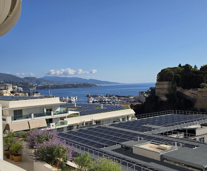 3 PIECES DANS LE NEUF AVEC VUE ROCHER PORT HERCULE ET FONTVIEILLE
