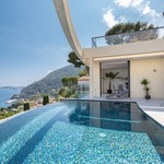 modern villa, a corner of paradise in eze - 2